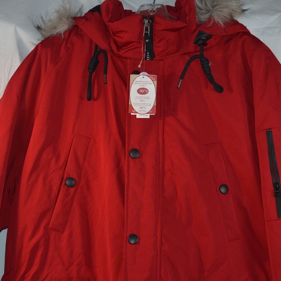 Mens Canadiana Down Jacket SZ XL RED NWT - Picture 3 of 7